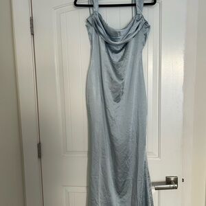 Elegant ice blue Evening Gown